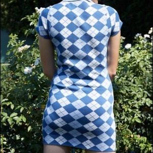 Pacsun Argyle Mini Dress